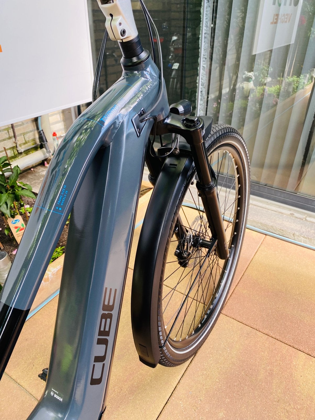 Cube touring Bosch Middenm Performance Line.Accu 500Wh.km289, Fietsen en Brommers, Elektrische fietsen, Ophalen of Verzenden, Zo goed als nieuw