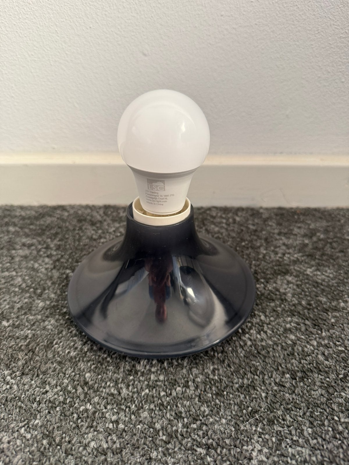 Artemide teti lamp, Ophalen of Verzenden, Zo goed als nieuw, Zwart, Artemide