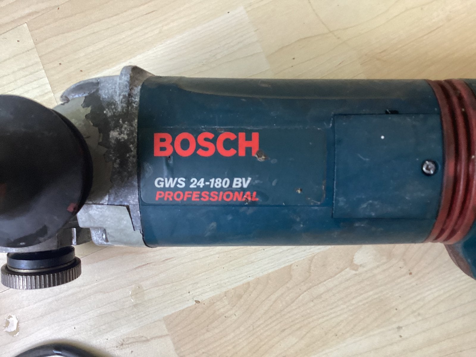 Bosch gws 24-180 bv professional, Ophalen of Verzenden, Gebruikt, 1000 watt of meer, Haakse handslijpmachine