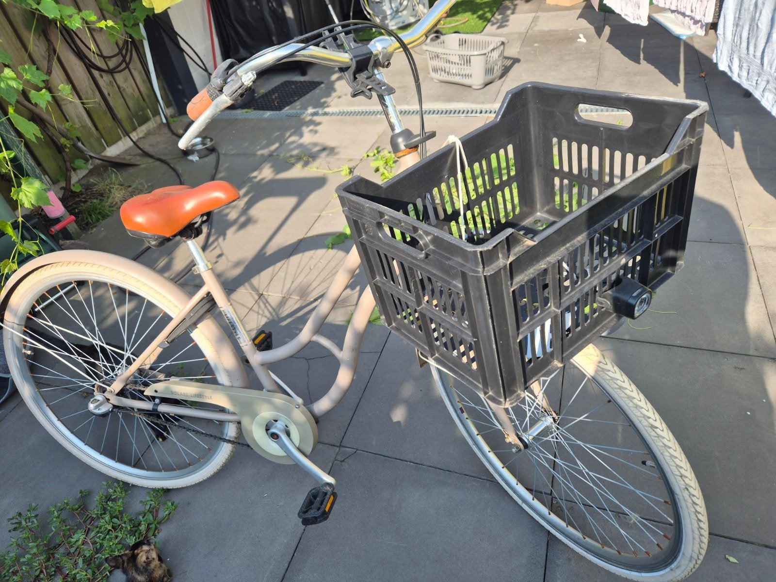 Dames fiets, Ophalen of Verzenden, Gebruikt, Overige merken
