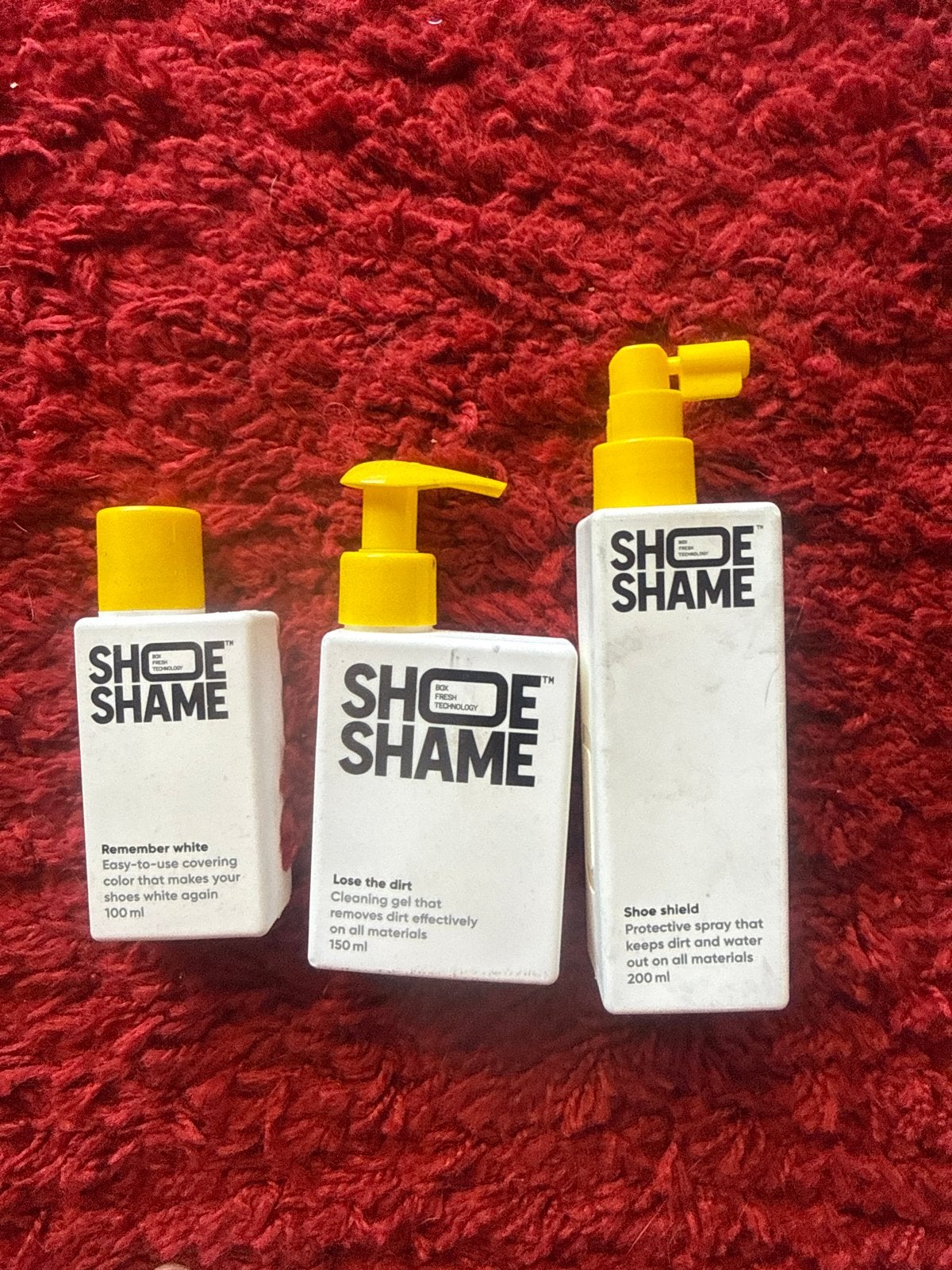 Shoe Shame: Complete Schoenverzorgingsset (3 producten), Ophalen, Nieuw, Wit, Overige typen