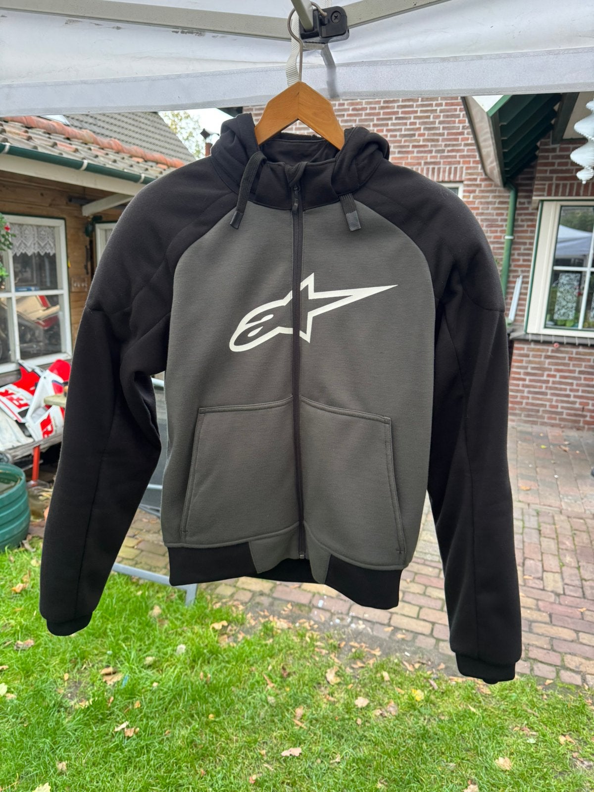 Alpinestars rideout hoodie maat M, Motoren, Ophalen of Verzenden, Tweedehands, Jas | textiel
