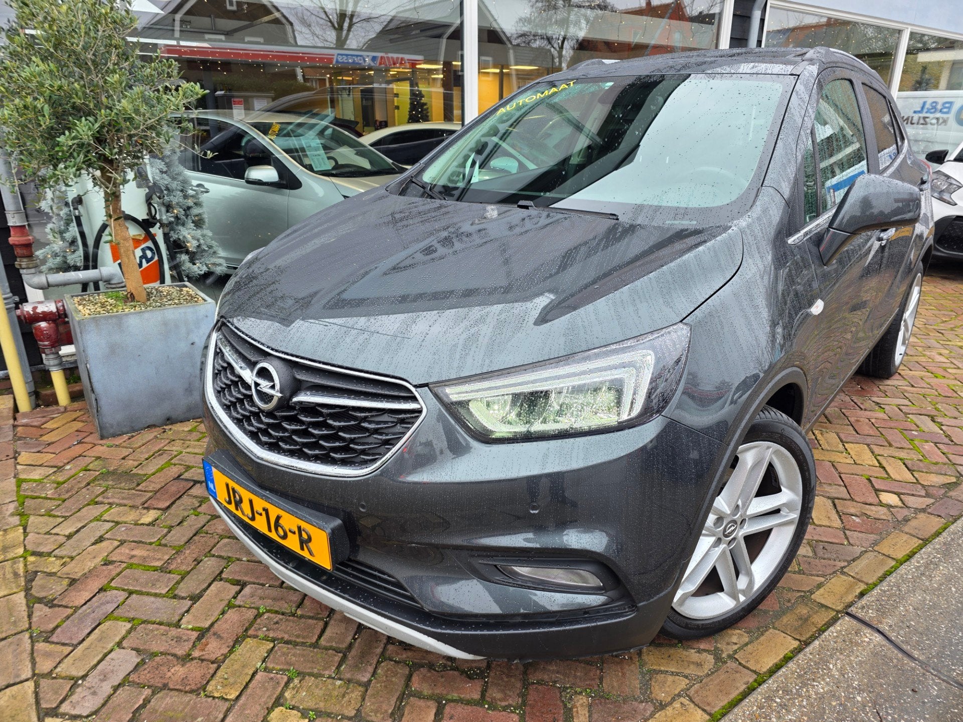 Opel MOKKA X 1.4 Turbo Innovation automaat,leder,opendakbose, Auto's, Gebruikt, Leder, 1364 cc, SUV of Terreinwagen