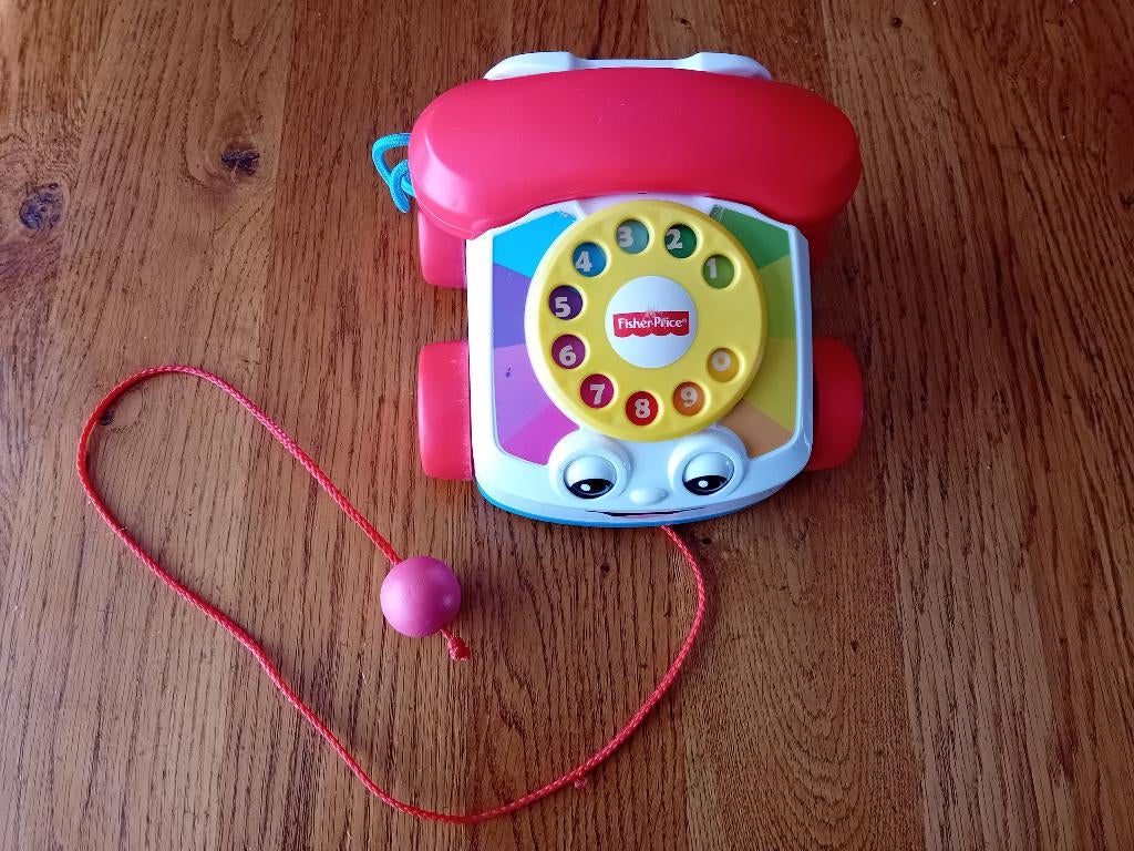 FISHER PRICE telefoon voor je peuter, Ophalen of Verzenden, Gebruikt, Duw- of Trekspeelgoed