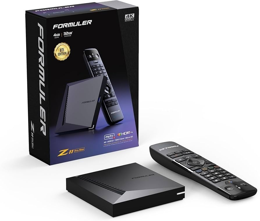 Formuler Z11 Pro Max 4K IPTV Box | 4GB/32GB | WiFi 6 NIEUW, Ophalen of Verzenden, Nieuw, HDMI, Zonder harde schijf