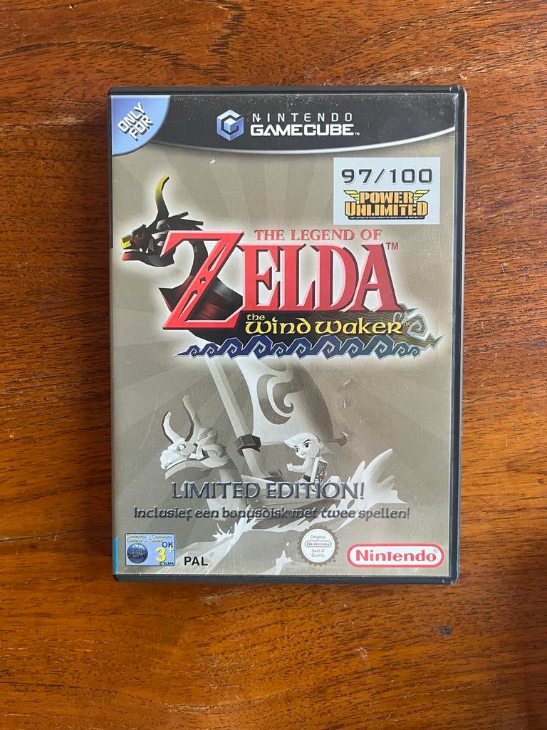 The Legend of Zelda: The Wind Waker Limited Edition, Avontuur en Actie, 1 speler, Ophalen of Verzenden, Zo goed als nieuw