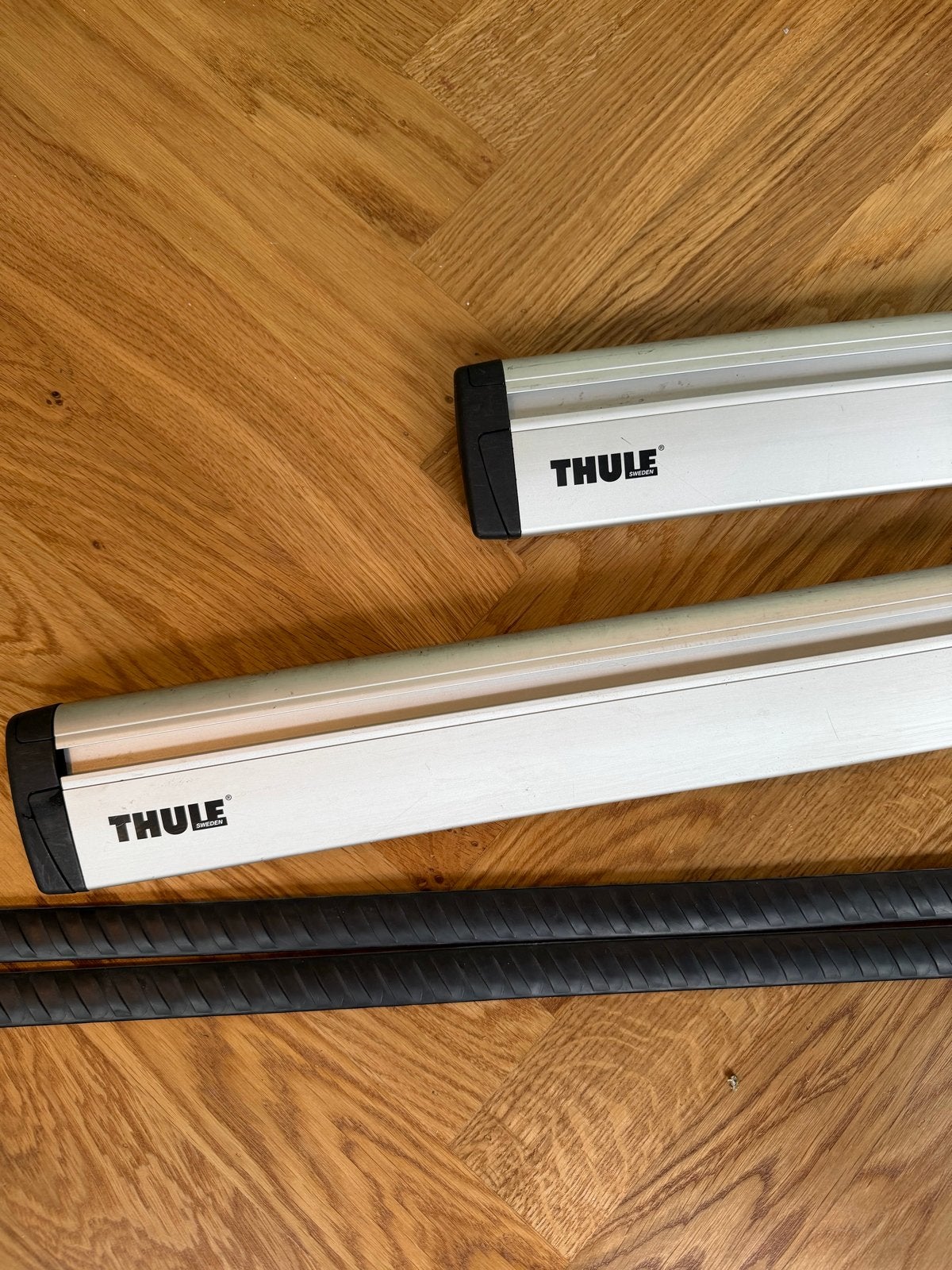 Thule Wingbar dakdragers 135 cm, Auto diversen, Dakdragers, Gebruikt, Ophalen