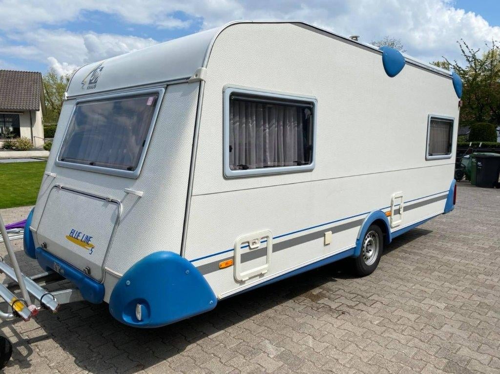 KNAUS BLUE-LINE S 500 TK, Rondzit, Ringverwarming, Particulier, Vast bed