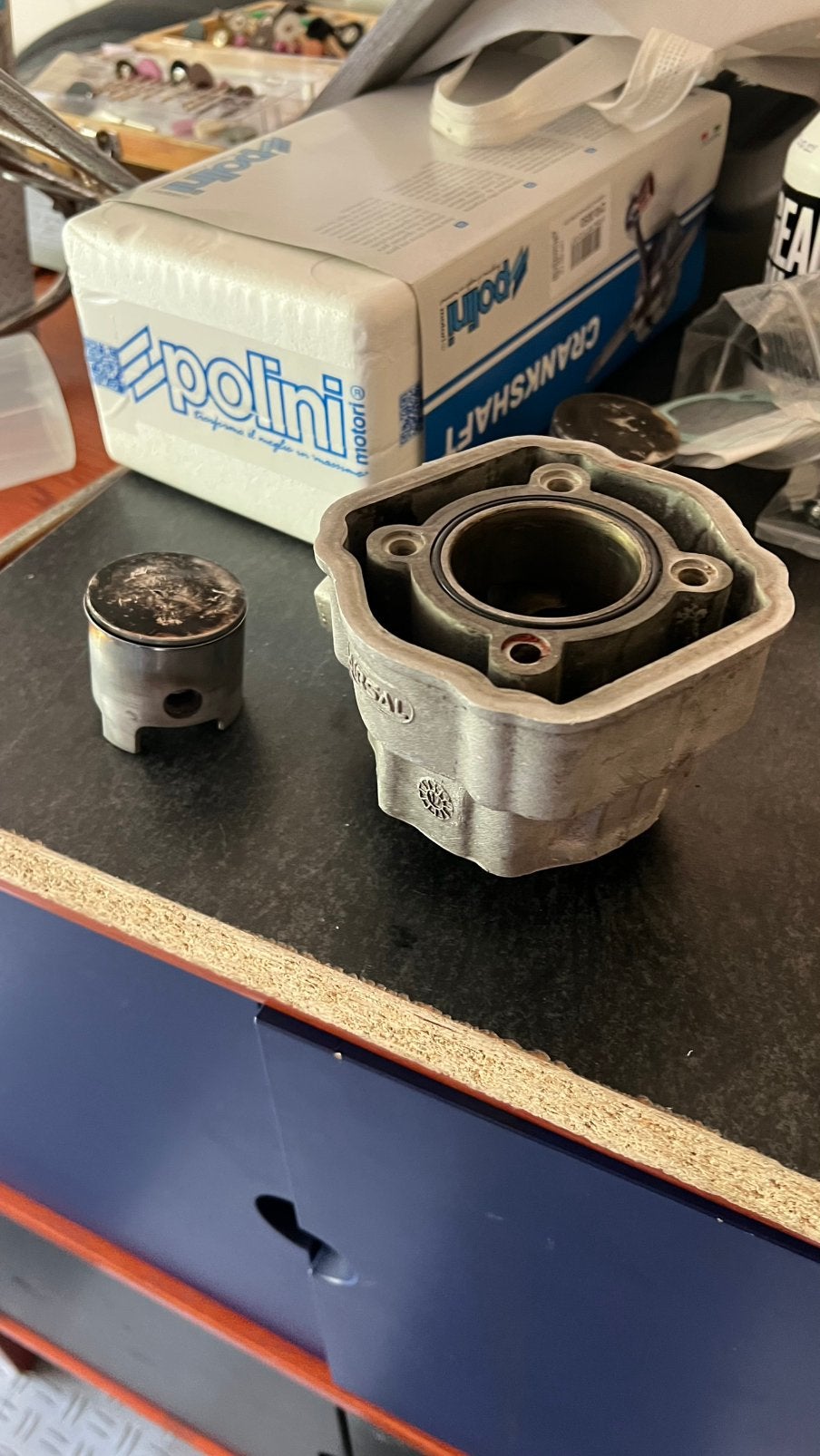 Aircal 70cc minarelli, Ophalen of Verzenden, Gebruikt
