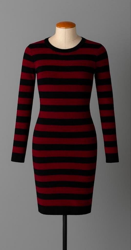 Gestreepte NIKKIE Jurkje | maat 34 | ongedragen, Nieuw, Ophalen of Verzenden, Maat 34 (XS) of kleiner, Rood