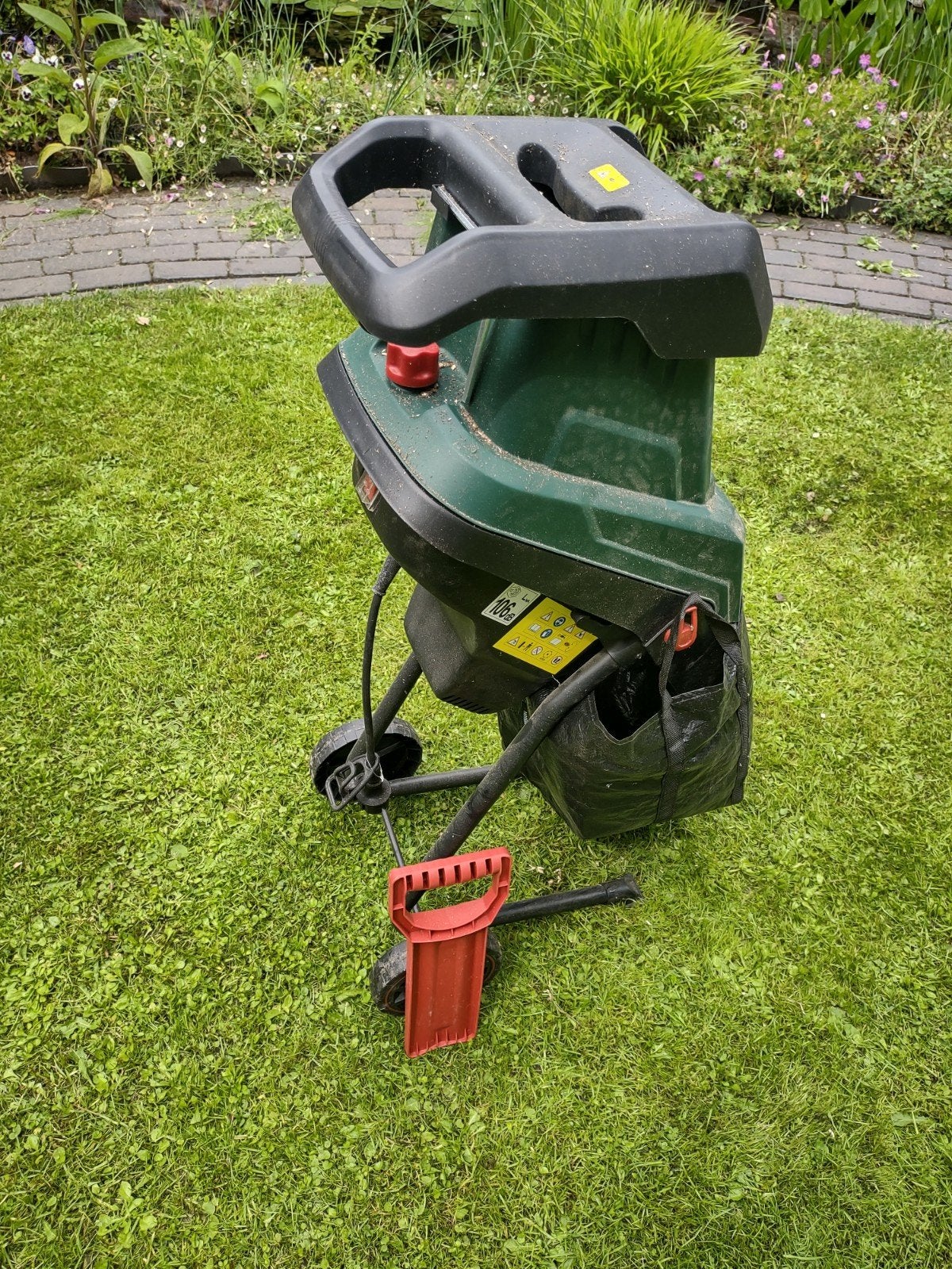 Houtversnipperaar, Ophalen, Met opvangzak, Elektrisch, Parkside