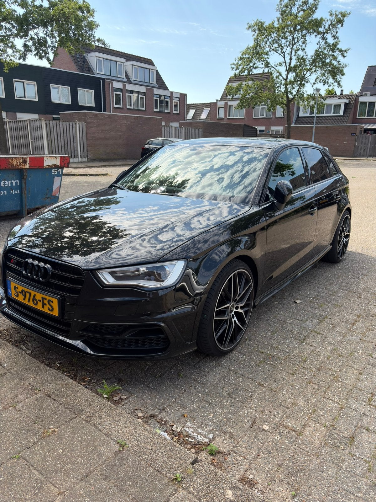 Audi S3 sportback, Auto's, 1984 cc, Zwart, 14 km/l, 75 €/maand