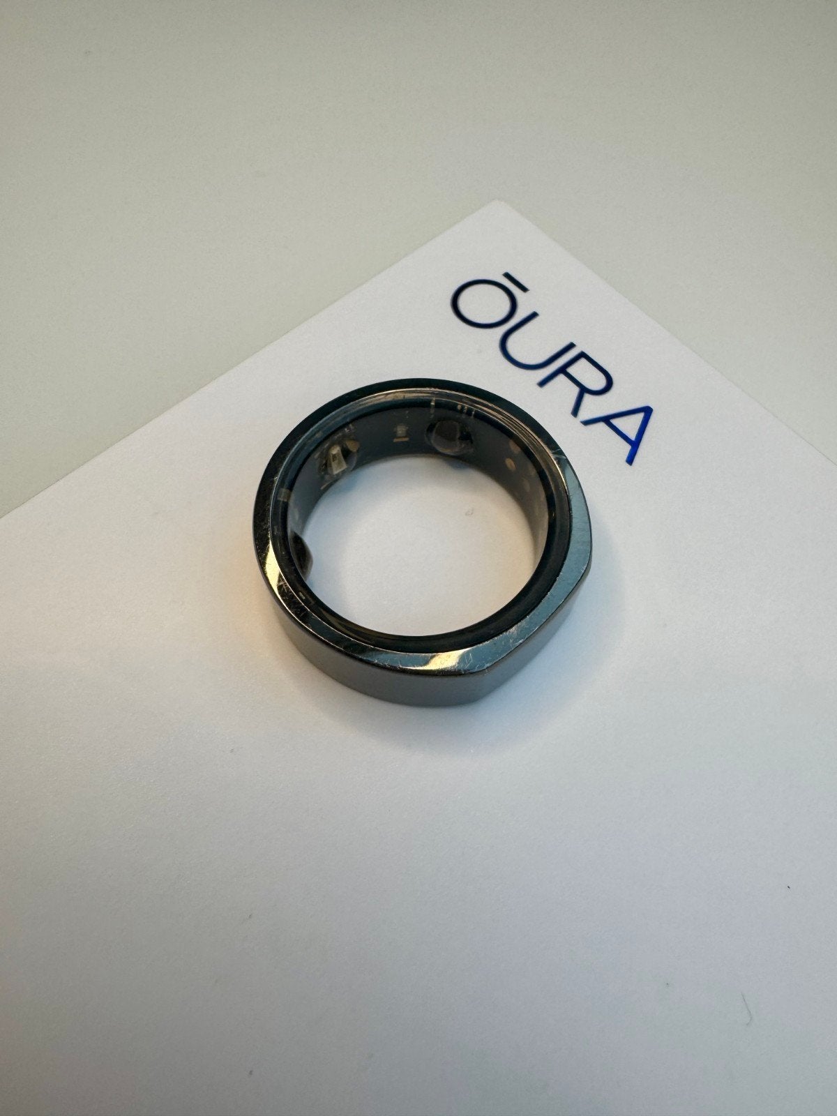 Oura Ring Gen3 black 9, Gebruikt, Zwart, Oura ring, Ophalen of Verzenden