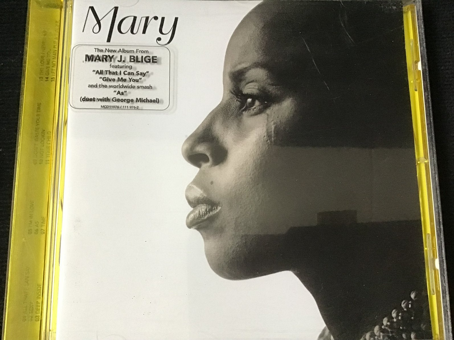 Mary J.Blige, Mary cd, Ophalen of Verzenden, Zo goed als nieuw
