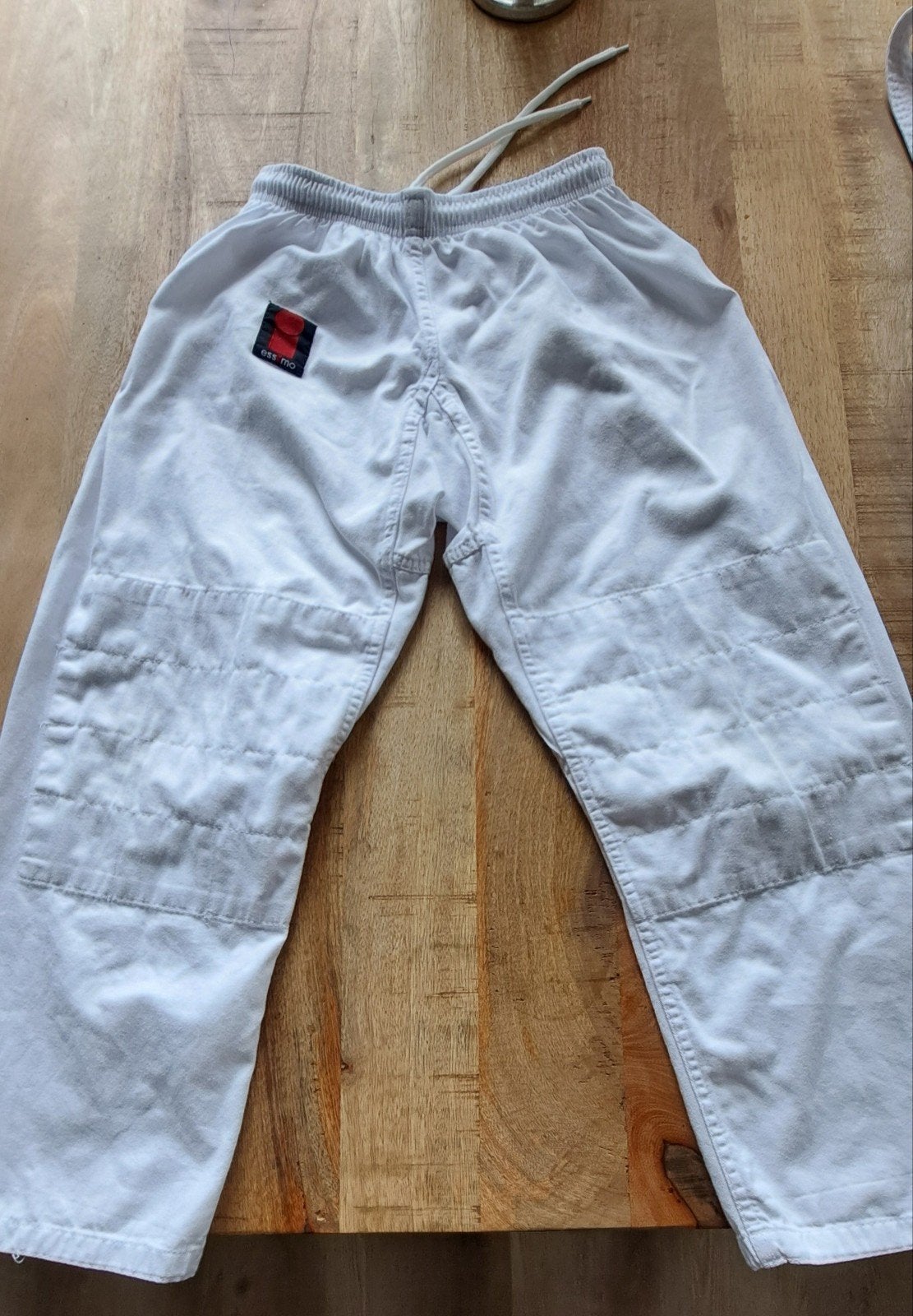 Essimo Judo/Karate Pak Maat 160 met Witte Band, Ophalen, Overige, Maat XS of kleiner, Vechtsportpak