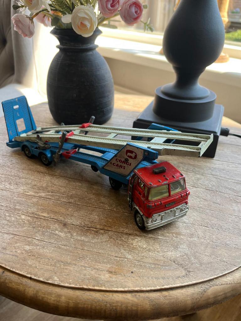 Corgi Major Ford 1138 Tilt Carrimore Mark TRANSPORTER 1970, Ophalen of Verzenden, Zo goed als nieuw, Bus of Vrachtwagen, Corgi