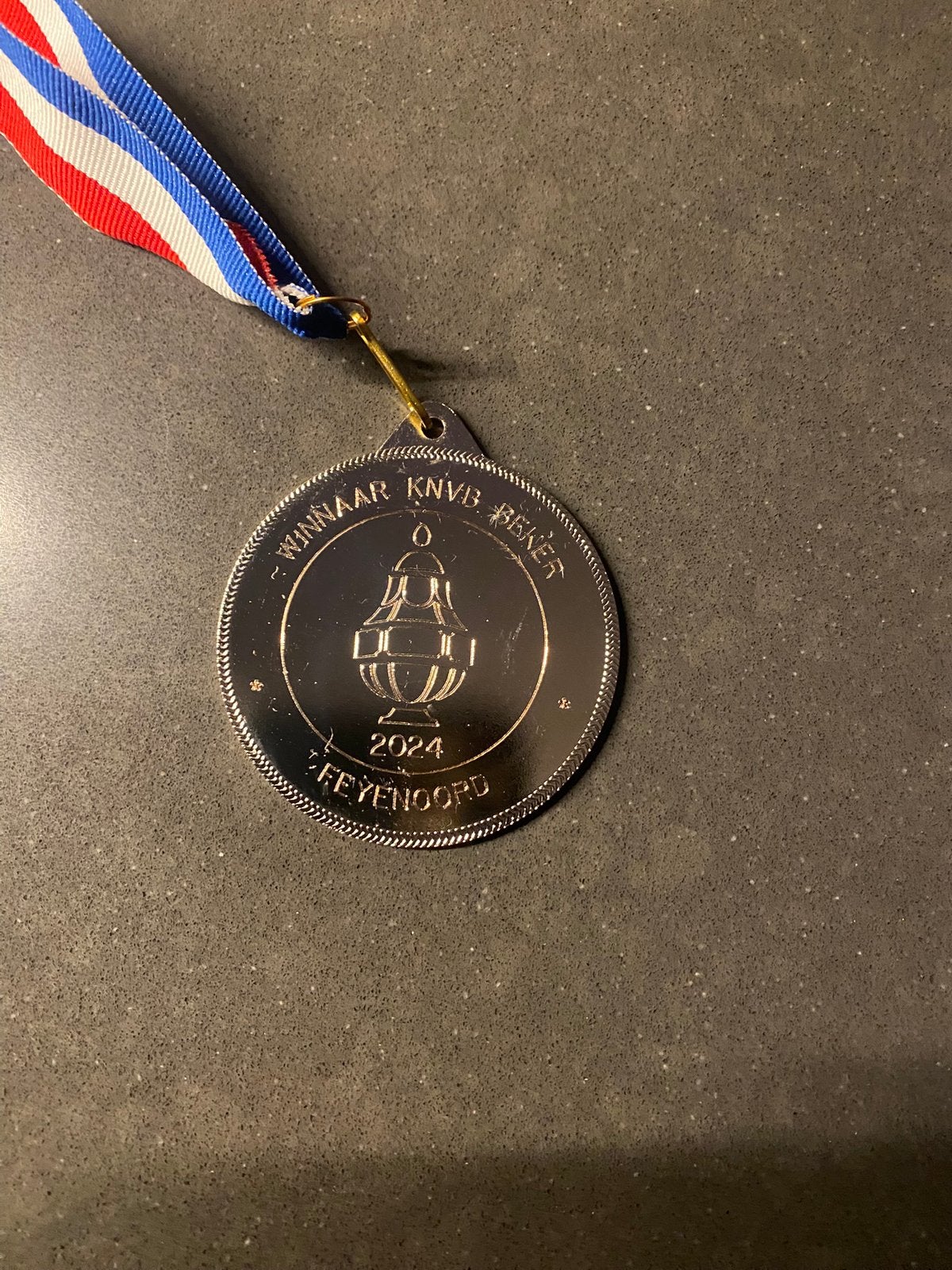 Medaille Feyenoord, Verzenden, Zo goed als nieuw, Feyenoord, Vaantje of Sjaal