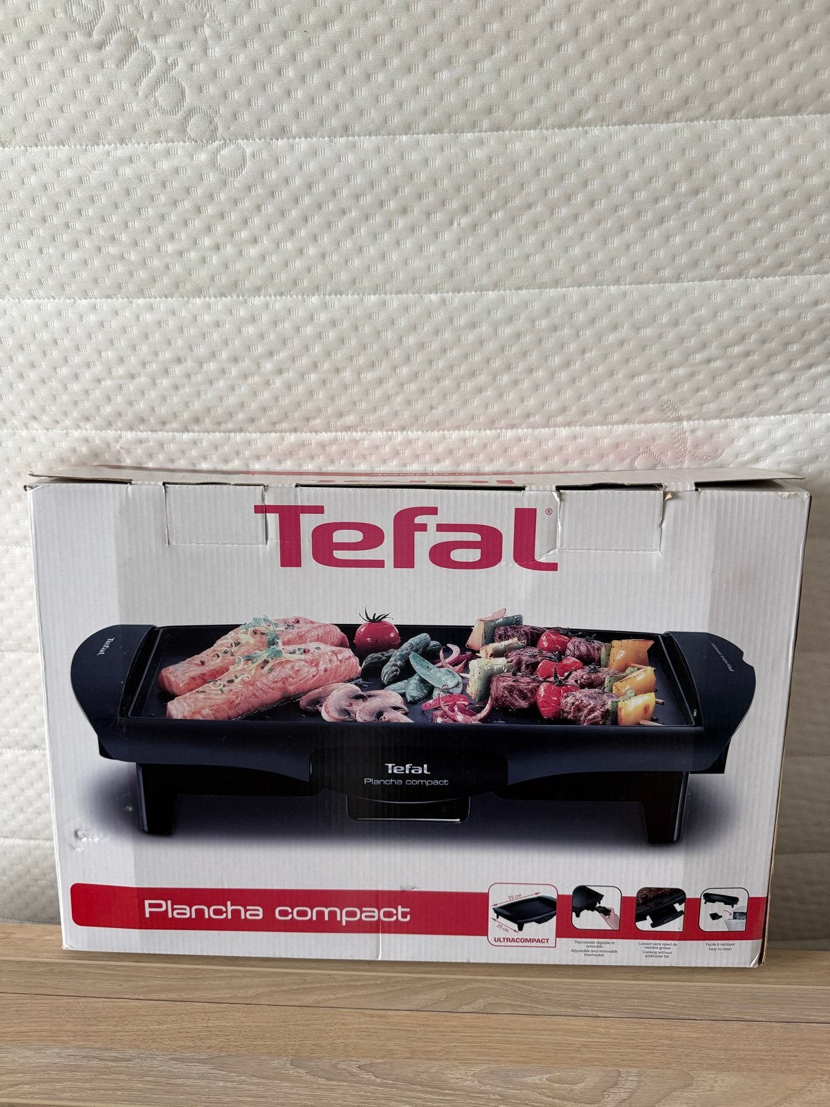 Tefal Plancha Compact Grillplaat, Ophalen, Zo goed als nieuw