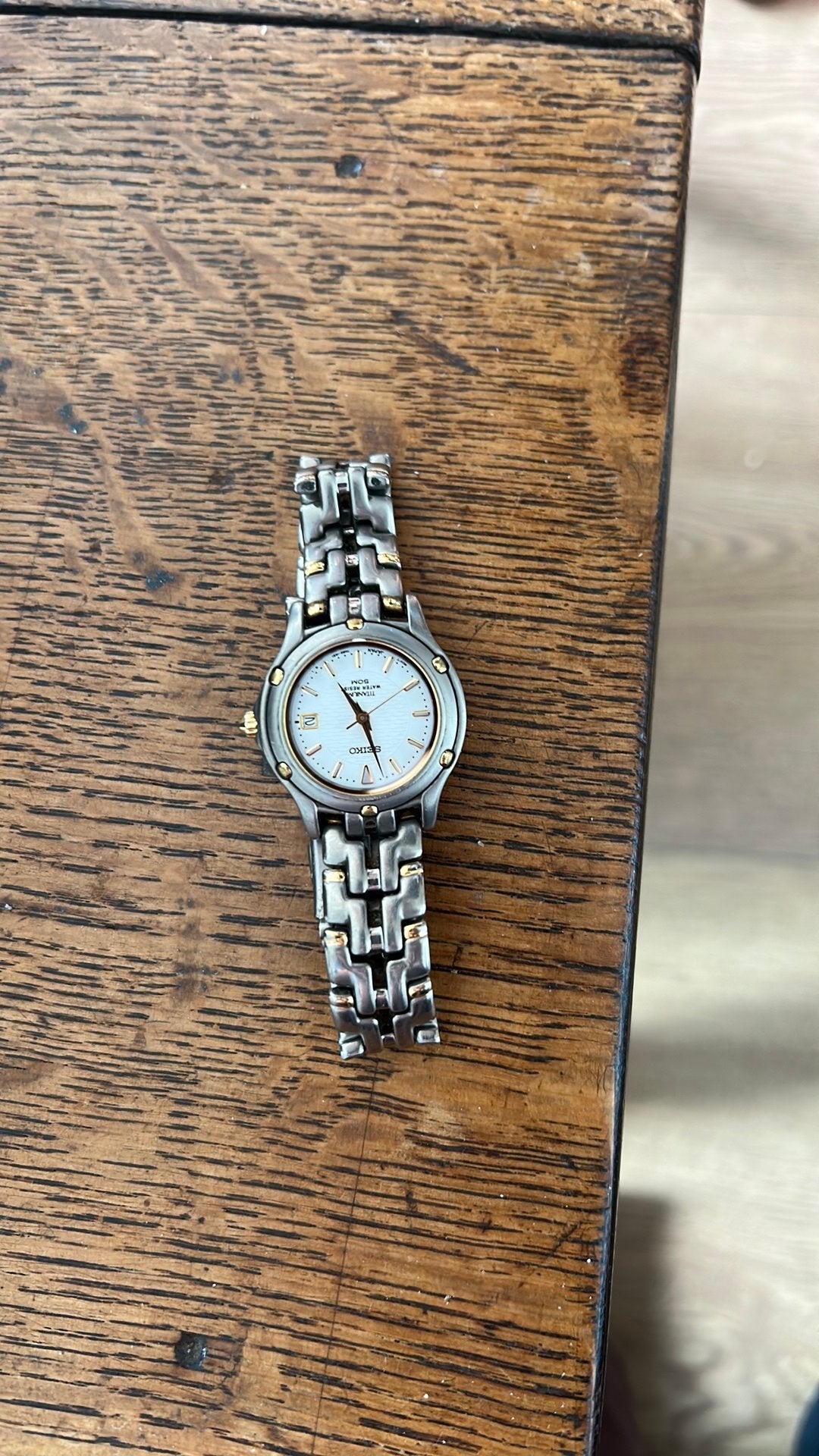 Titanium horloge, Sieraden, Tassen en Uiterlijk, Ophalen of Verzenden, Zo goed als nieuw, Overige merken