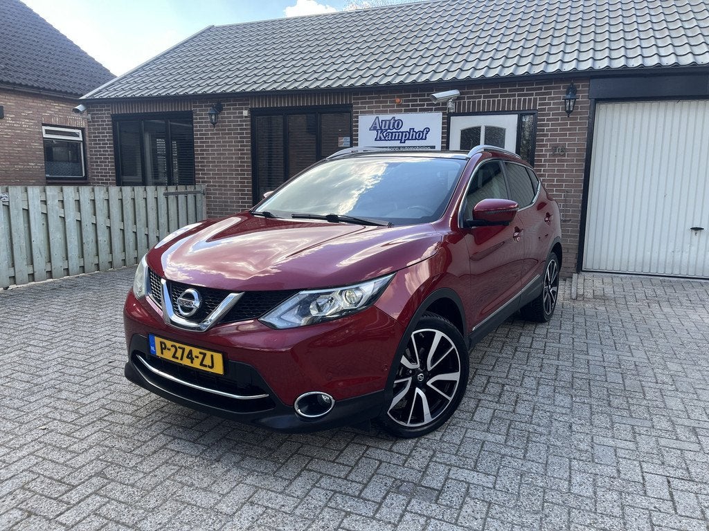 Nissan QASHQAI 1.2 Tekna Leer Xenon Trekhaak Panodak, Gebruikt, 4 cilinders, 116 pk, Leder