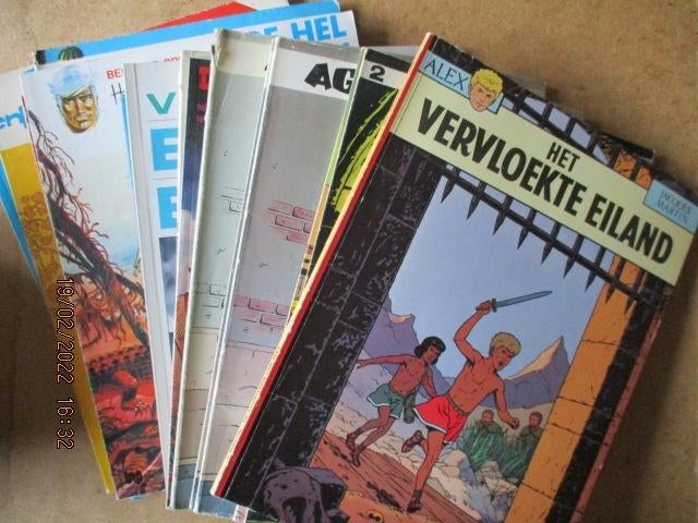 adv5638 diverse strips deel 2, Eén stripboek, Ophalen, Gelezen