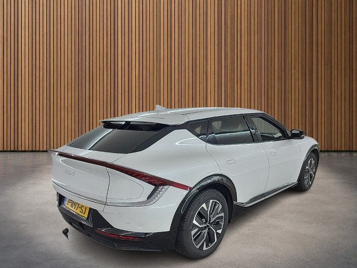 Kia Ev6 Plus 77.4 kWh 1e-Eig. & Dealer-Onderh BOVAG-Garantie, Auto's, Achterwielaandrijving, Gebruikt, Zwart, 1885 kg