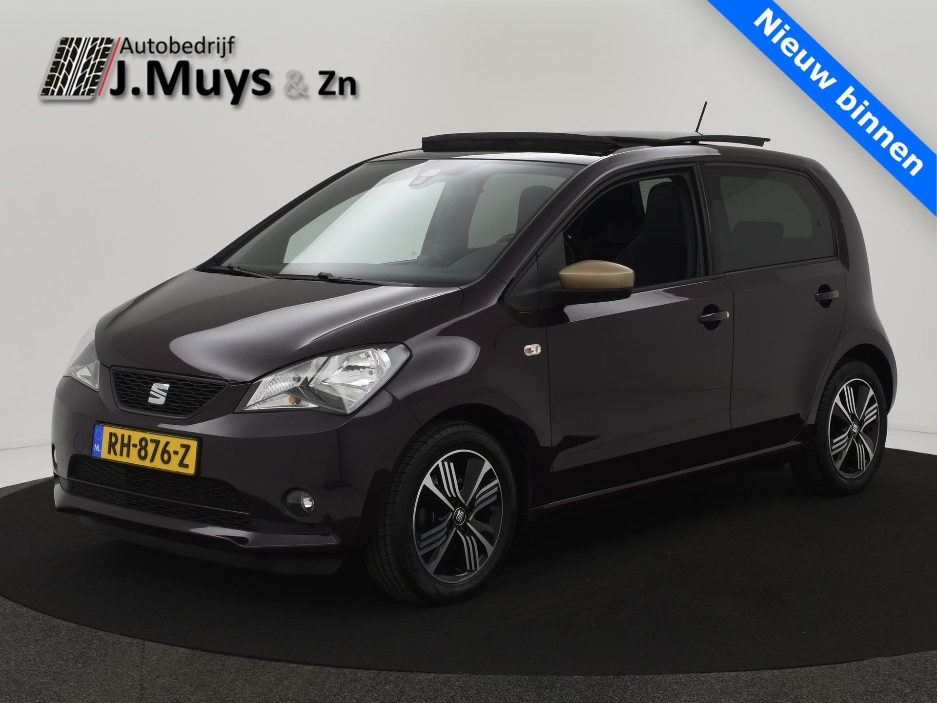 SEAT Mii 1.0 Mii by Cosmopolitan PANODAK|CLIMA|CRUISE|PDC|AL, Auto's, Voorwielaandrijving, Gebruikt, Overige kleuren, Origineel Nederlands