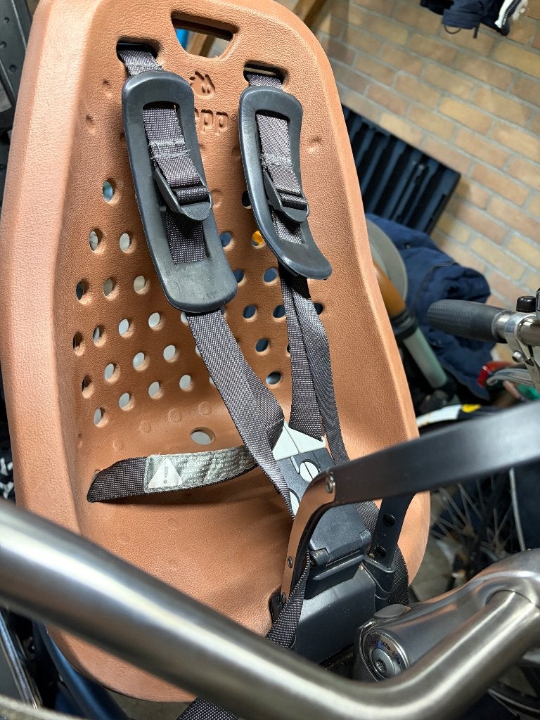 Fietsstoeltje incl. windscherm - Thule Yepp mini, Fietsen en Brommers, Ophalen, Thule Yepp Mini, Voorzitje, 0 t/m 13 kg