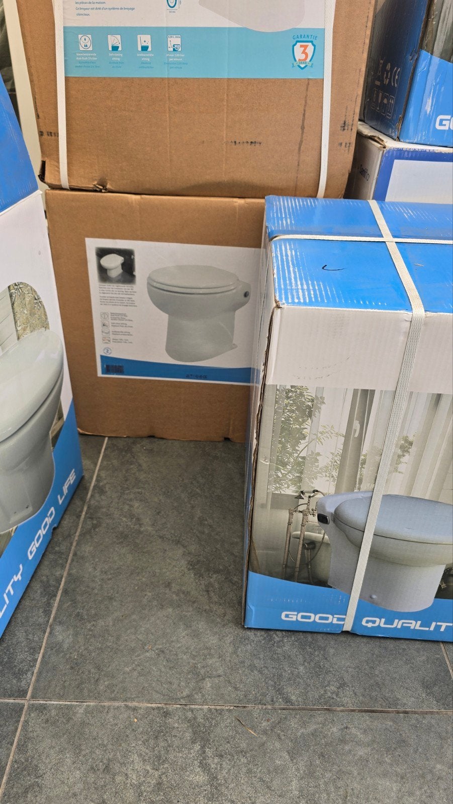sanibroyeur NIEUW in doos vermaler broyeur toilet, Ophalen of Verzenden, Nieuw, Toilet