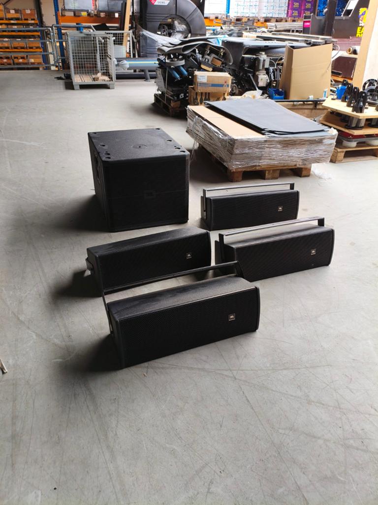 JBL VRX900 Professionele Luidsprekerset met Subwoofer, Ophalen, Gebruikt, JBL, Complete surroundset