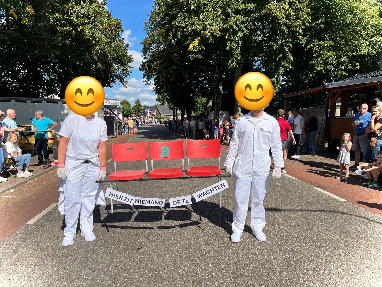 Optocht, Ophalen, Gebruikt, Versiering