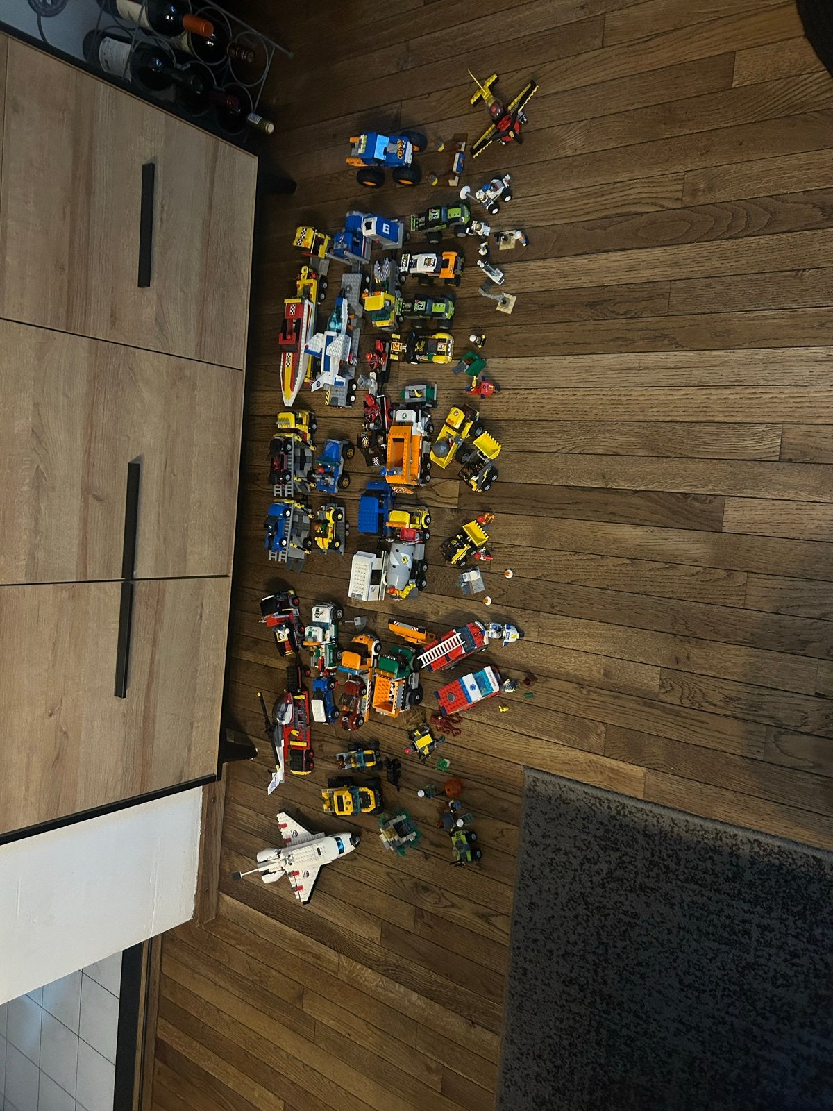 Grote collectie LEGO City voertuigen en figuren, City, Lego, Ophalen of Verzenden, Complete set