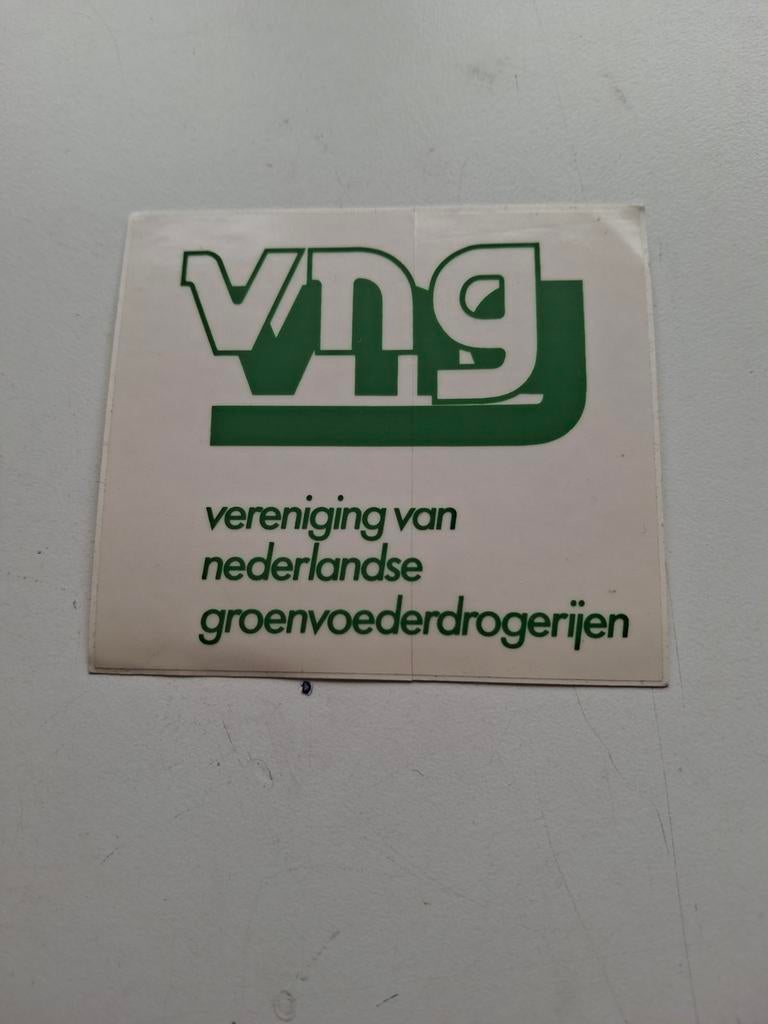 Sticker VNG drogerijen., Verzamelen, Ophalen of Verzenden, Zo goed als nieuw, Overige typen