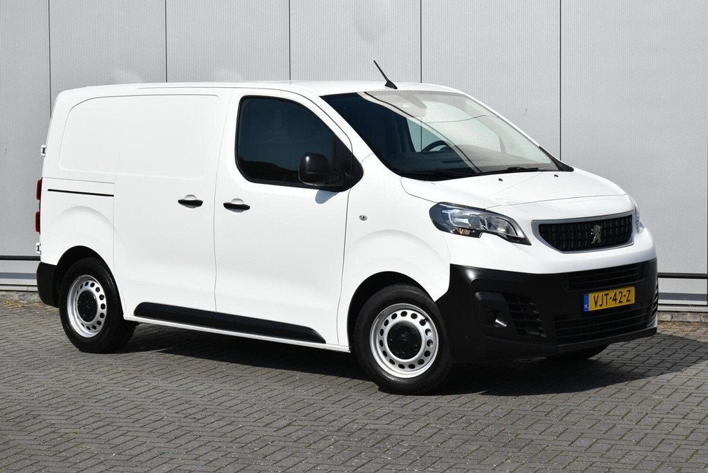 Peugeot Expert 1.5 BlueHDI Airco Cruise 3 Sits PDC Euro6 NAP, Auto's, 4 cilinders, Leder en Stof, Wit, Bedrijf
