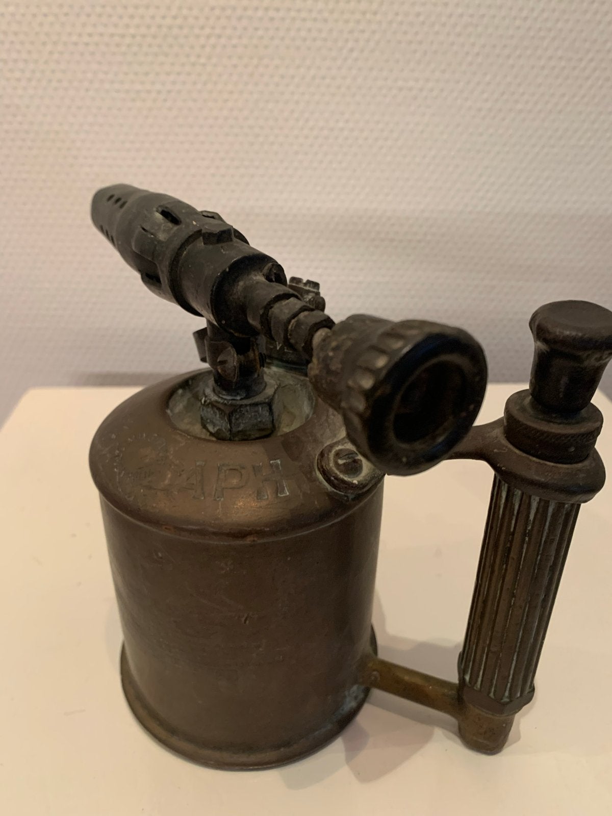 Antieke Max Sievert Stockholm soldeerlamp/branders, Ophalen