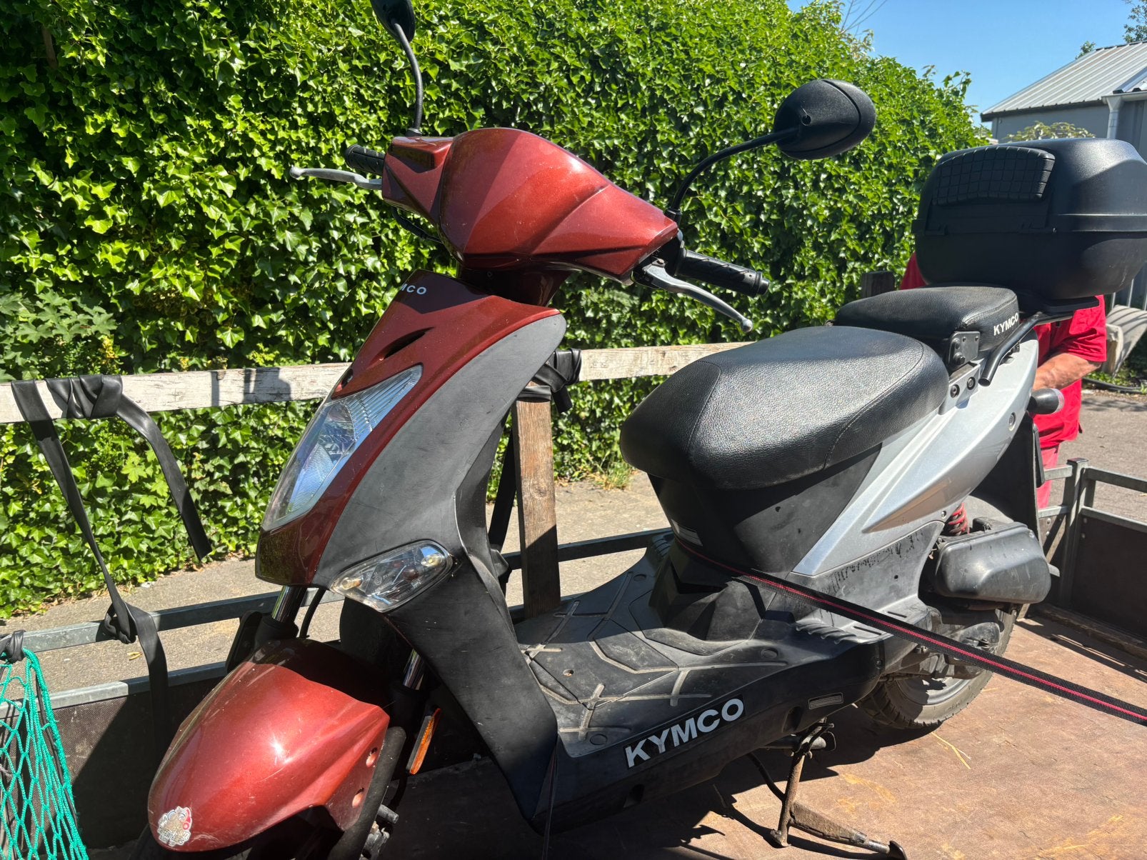 Loop of sloop scooter 50cc 4 cilinder 4takt, Fietsen en Brommers, Scooters | Kymco, Ophalen, Gebruikt, Tweetakt, Overige modellen