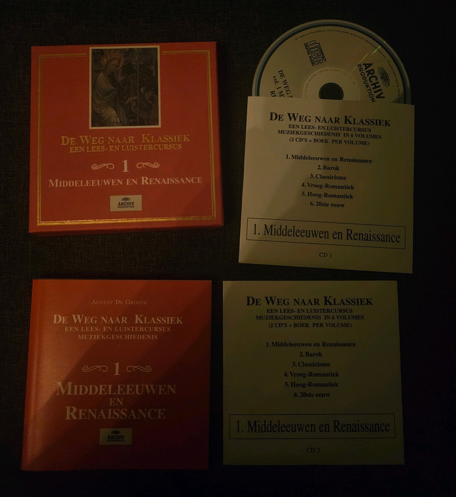 De weg naar klassiek lees- & luistercursus met CD&boekje, Inclusief boekje, Boxset, Overige componisten, Overige typen