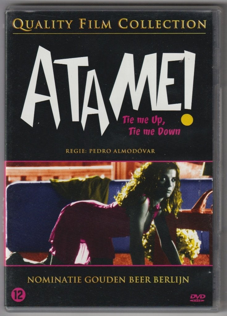 Atame! ( Pedro Almodóvar )( Quality Film Collection ), Overige gebieden, Alle leeftijden, Nederlands, Ophalen of Verzenden