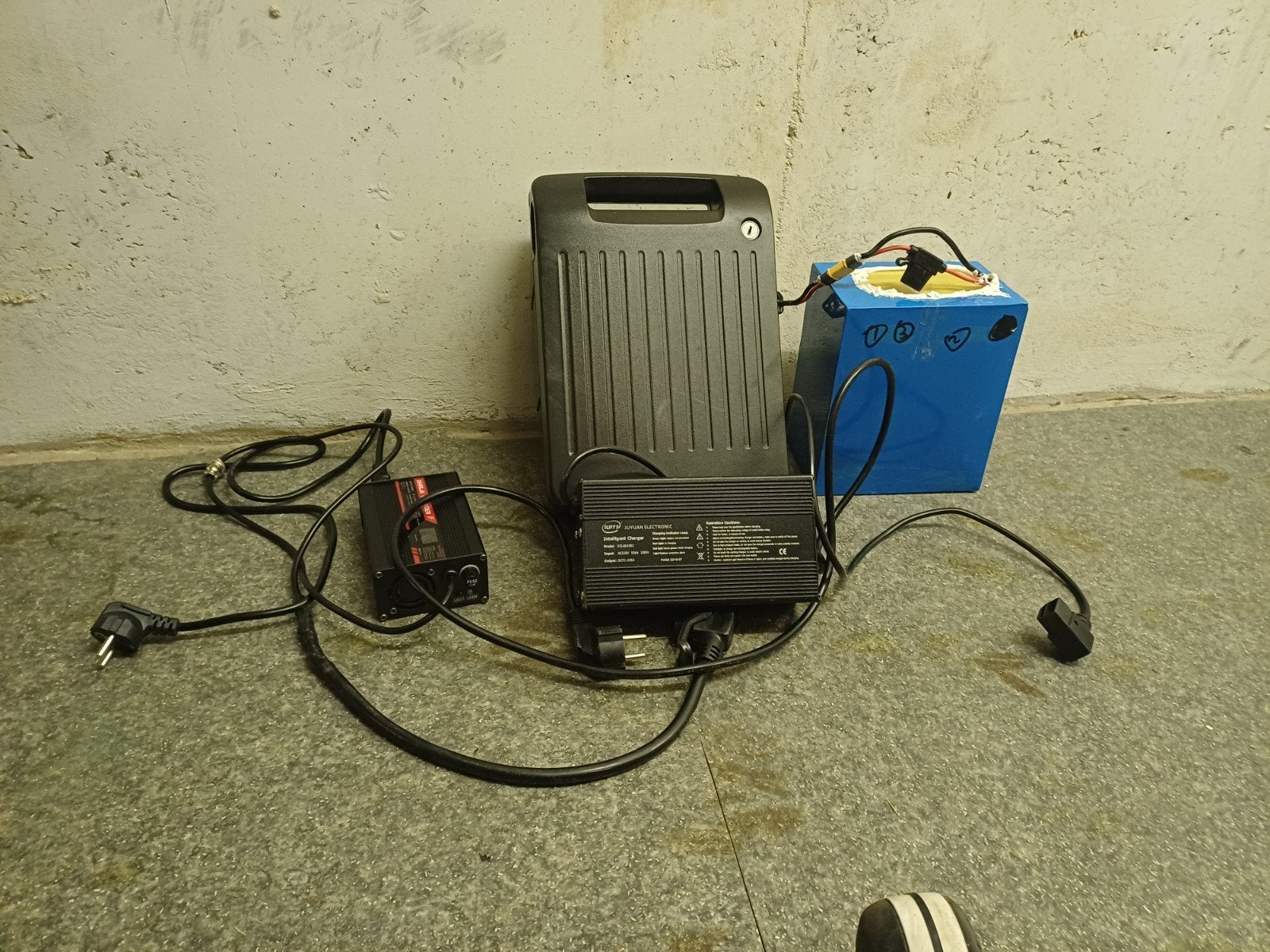 Elektrische Scooter - Blauw Kenteken - Accu defect, Ophalen