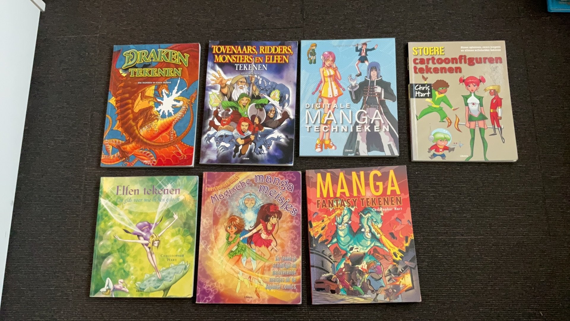 Manga tekenboeken kunnen per stuk, Cd's en Dvd's, Ophalen of Verzenden, Gebruikt