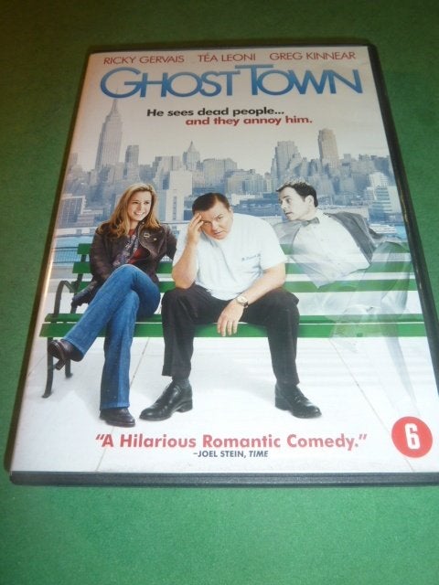 Ghost town David Koepp Dvd met Ricky Gervais, Verzenden, Romantische komedie, Zo goed als nieuw, Nederlands