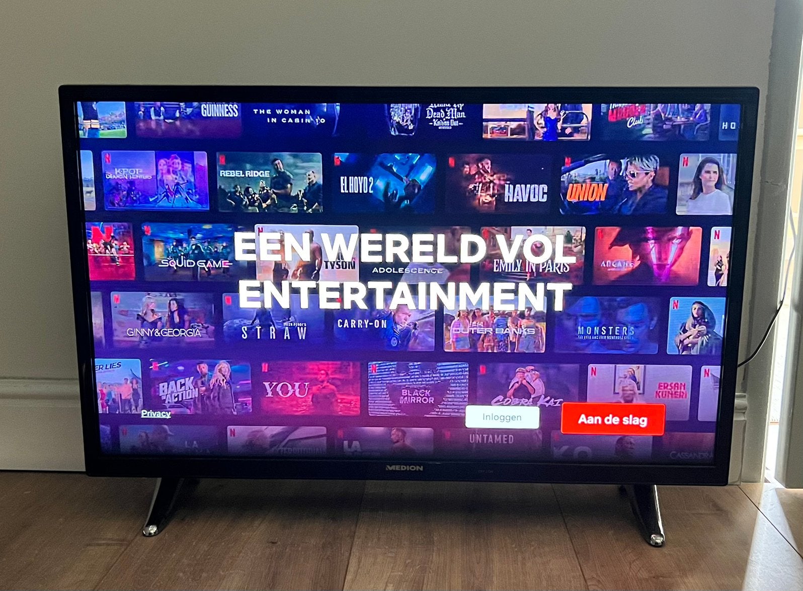 Medion 32 inch LCD TV inclusief afstandsbediening, Ophalen of Verzenden, 80 tot 100 cm, 50 Hz, Overige merken