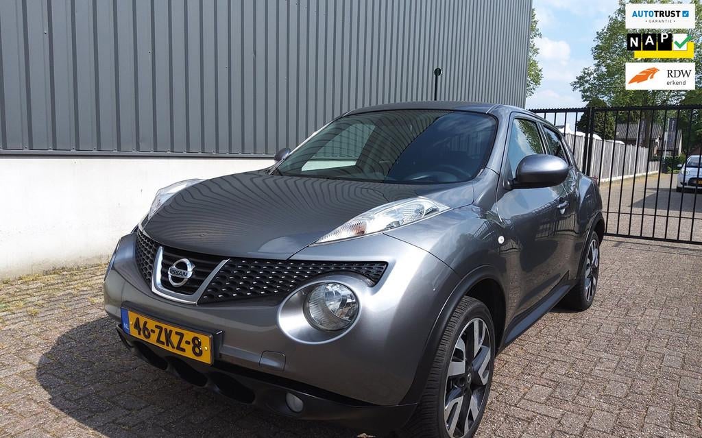Nissan Juke 1.6 Acenta|Cruise-Clima-BT|afn. Trekhaak|NL/NAP, Auto's, Nissan, Bedrijf, Te koop, Juke, ABS, Airbags, Airconditioning