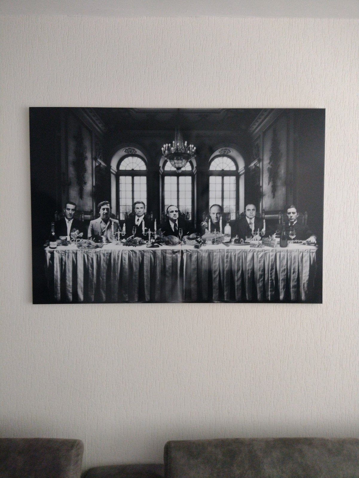 Schilderij maffia, Ophalen, Zo goed als nieuw, 100 tot 125 cm, Schilderij