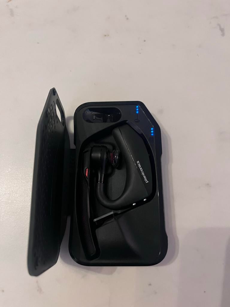 Plantronics Voyager 5200 UC Bluetooth Headset met Case, Audio, Tv en Foto, Koptelefoons, Overige merken, Ophalen of Verzenden