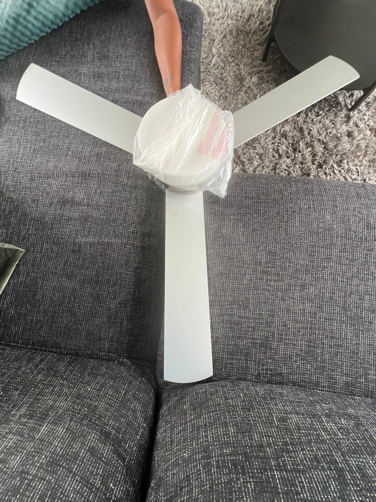 Plafond ventilator met lamp, Ophalen, Ventilator met afstandsbediening, Nieuw, Plafondventilator