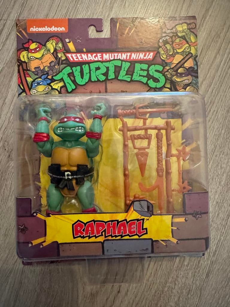 Teenage Mutant Ninja Turtles Raphael Actiefiguur Nieuw, Ophalen of Verzenden, Nieuw