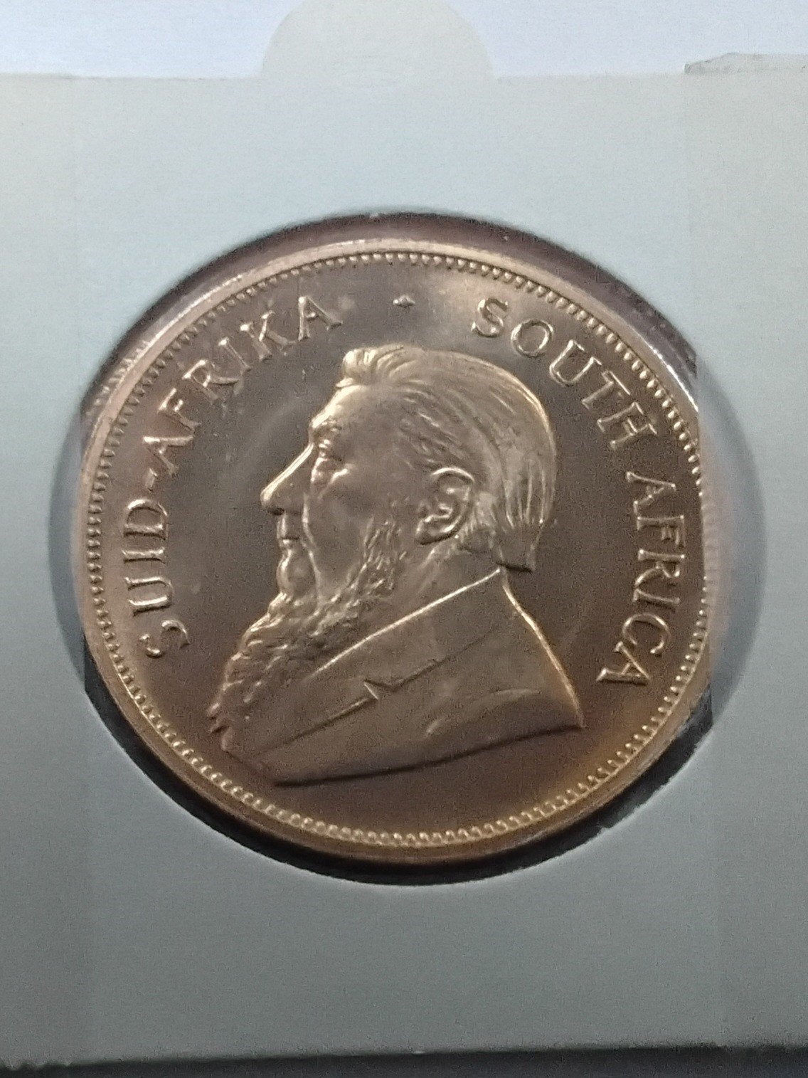 Zuid-Afrikaanse Krugerrand 1977 - 1 oz puur goud, Ophalen of Verzenden, Zuidoost-Azië, Losse munt, Goud
