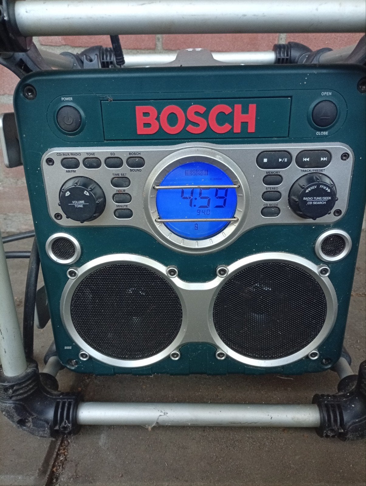 Bosch bouwradio, Ophalen, Gebruikt, Bouwradio