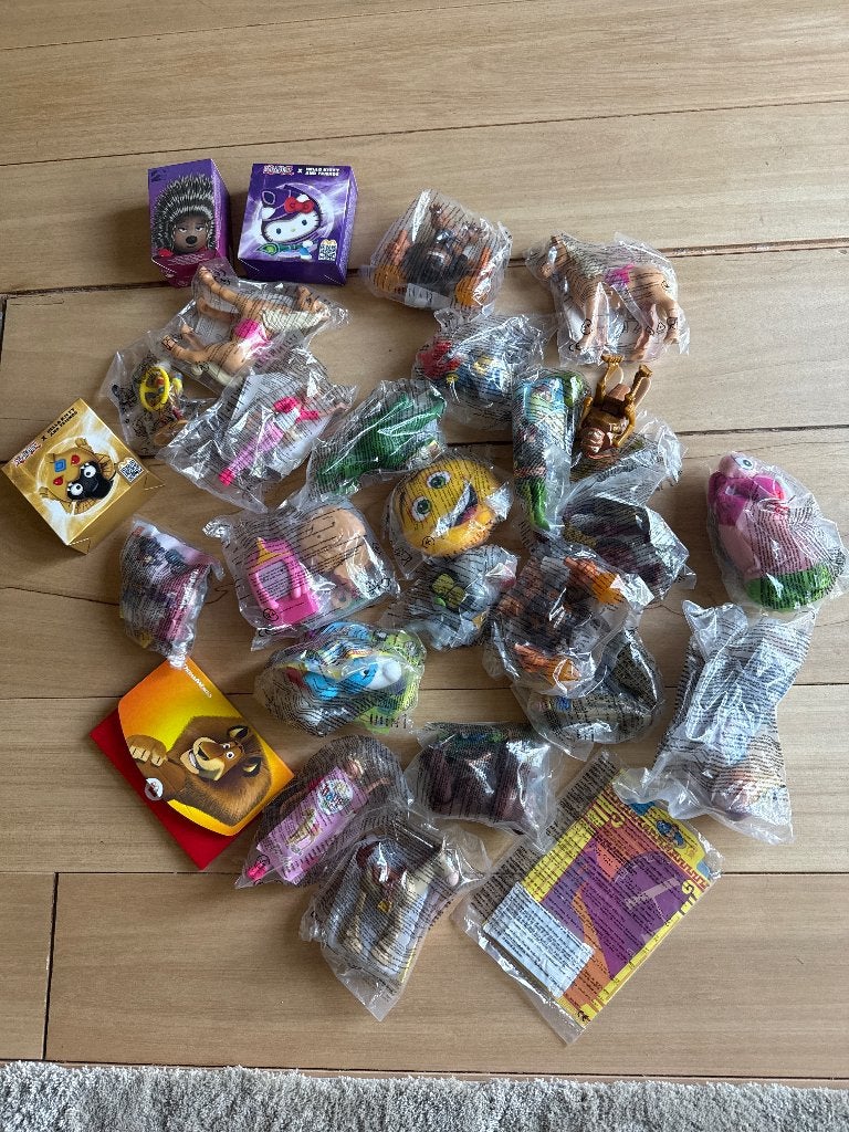 Mac Donalds speeltjes door de jaren heen, Ophalen of Verzenden, Nieuw